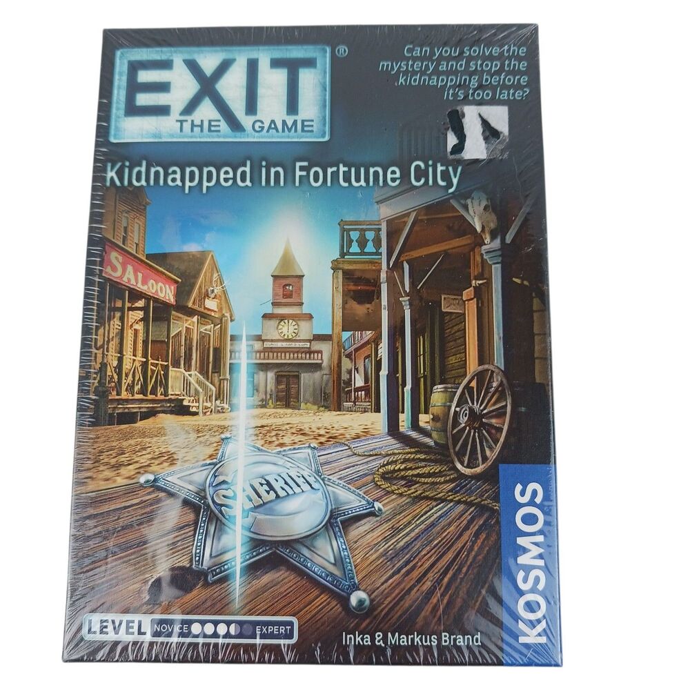 Thames & Kosmos - EXIT: Kidnapped In Fortune City - Level: 3.5  Escape Room New